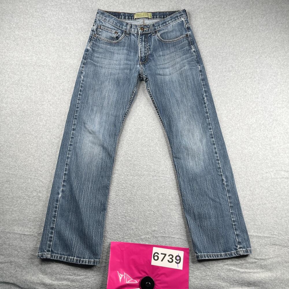 Wrangler Jeans Denim Straight Fit Flex Mens 30x30